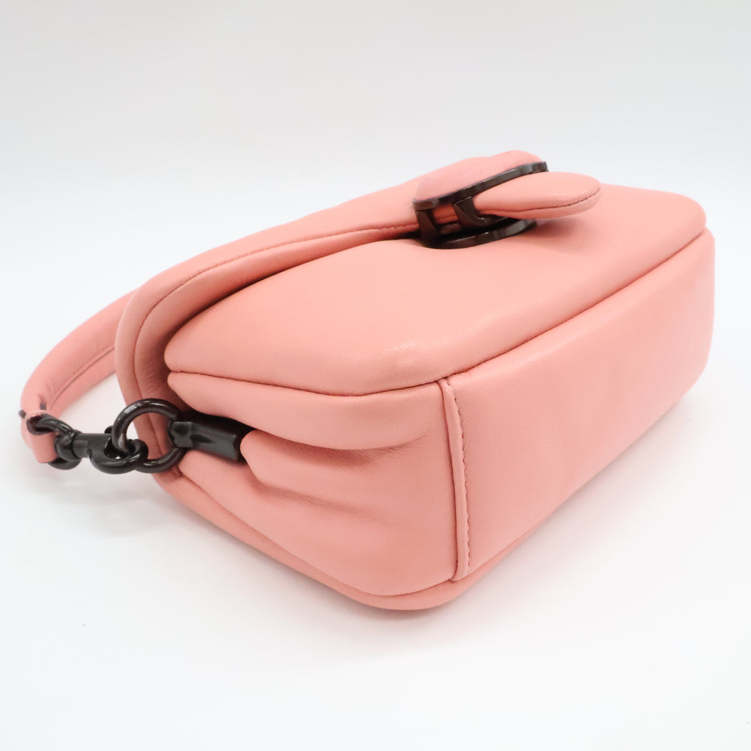 Coach Pillow Tabby 18 Pink Leather Handbag