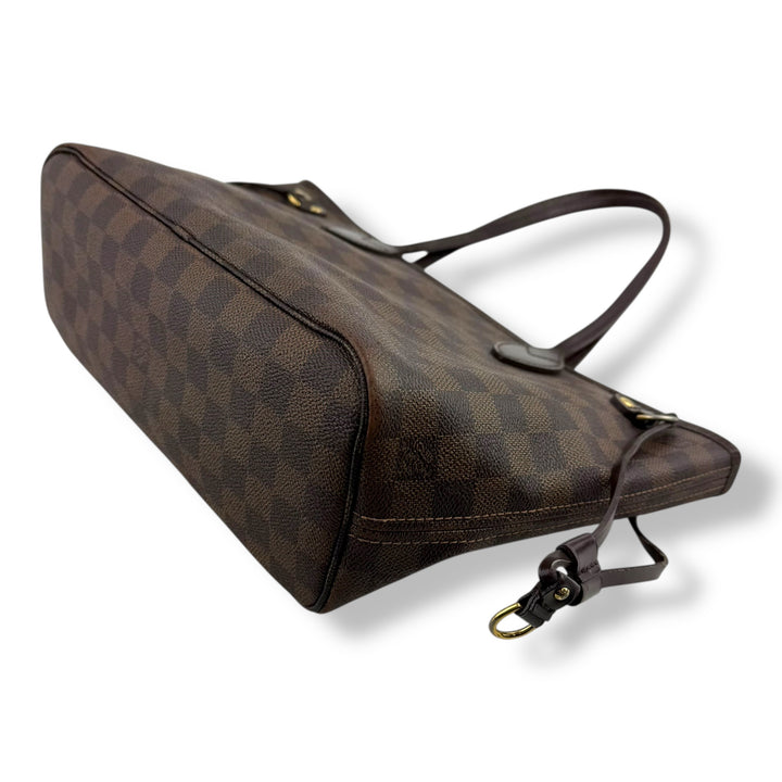 Louis Vuitton Brown Damier Neverfull PM Handbag