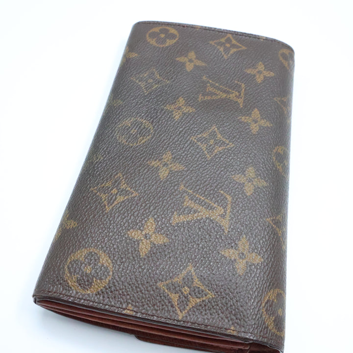 Louis Vuitton Sarah Brown Monogram Femme Wallet 8602
