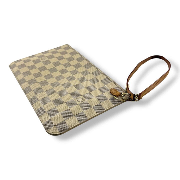 Louis Vuitton Damier Azur Neverfull Pouch