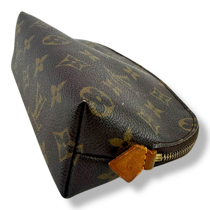 Louis Vuitton Brown Monogram PM Travel Cosmetic Pouch