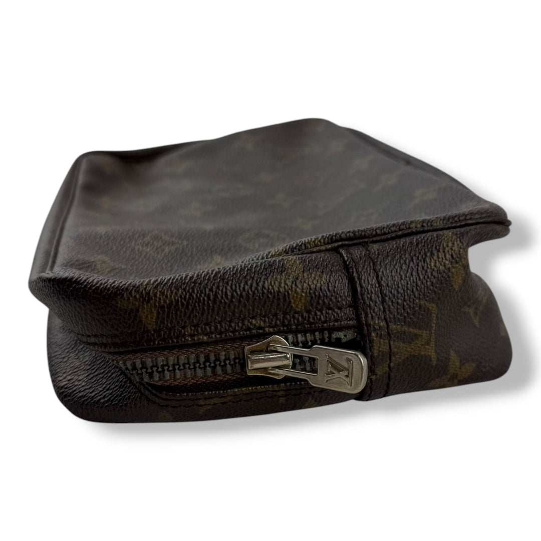 Louis Vuitton Toiletry Wash Bag Brown Monogram Toiletry Pouch
