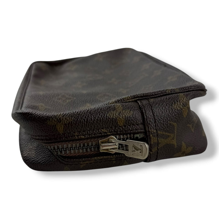 Louis Vuitton Toiletry Wash Bag Brown Monogram Toiletry Pouch