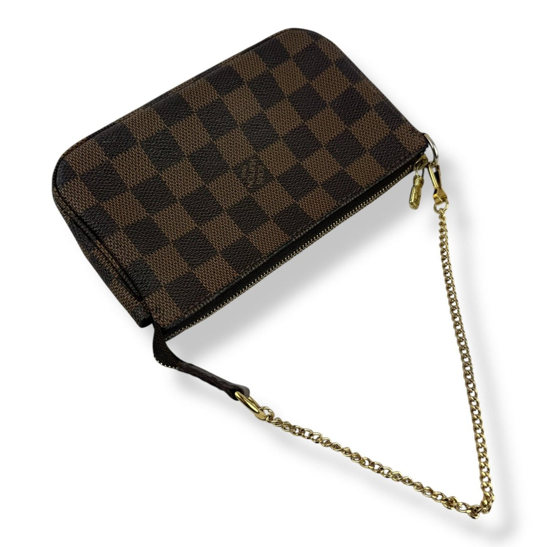 Louis Vuitton Mini Pochette Accessories Damier Ebene