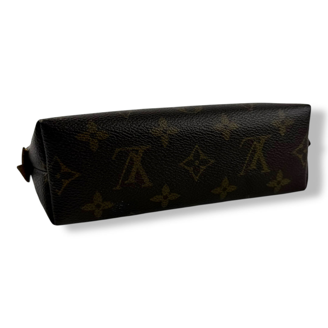 Louis Vuitton Brown Monogram PM Travel Cosmetic Pouch