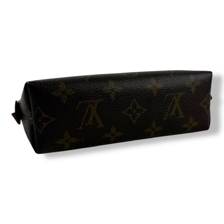 Louis Vuitton Brown Monogram PM Travel Cosmetic Pouch