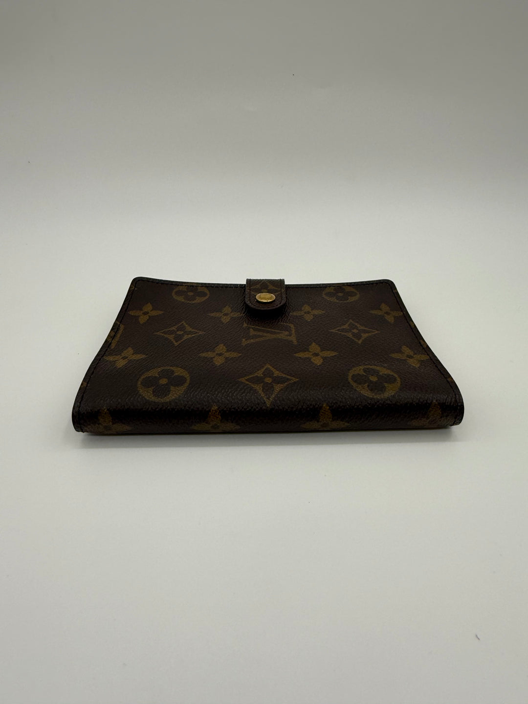 Louis Vuitton Brown Monogram PM Ring Agenda Wallet