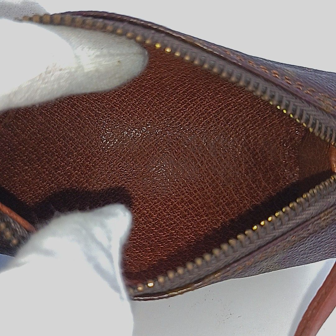 Louis Vuitton Vintage Brown Monogram Mini Papillon Pouch