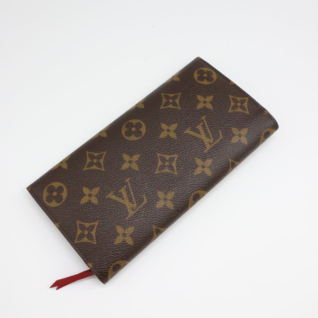 Louis Vuitton Emilie Brown Monogram Femme Wallet
