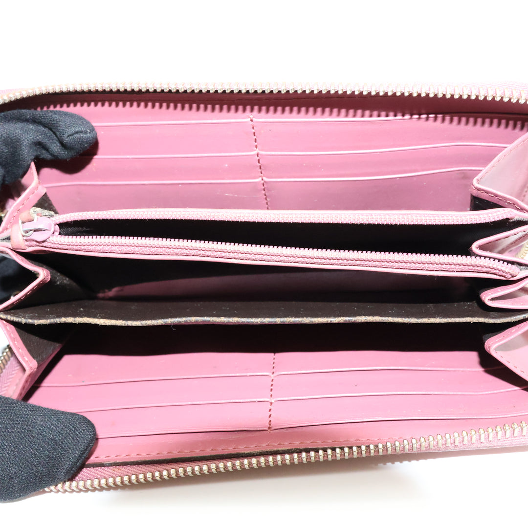 Gucci Guccissima Pink Zippy Purse