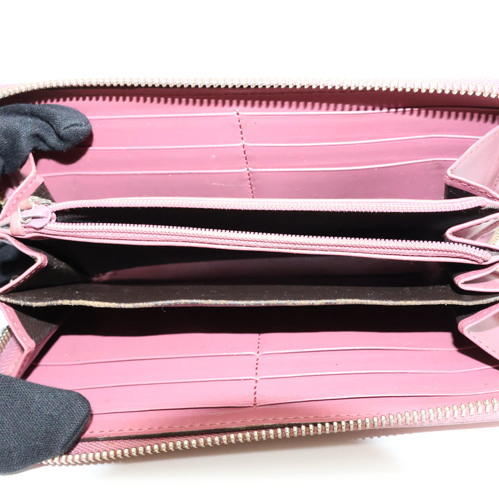 Gucci Guccissima Pink Zippy Purse