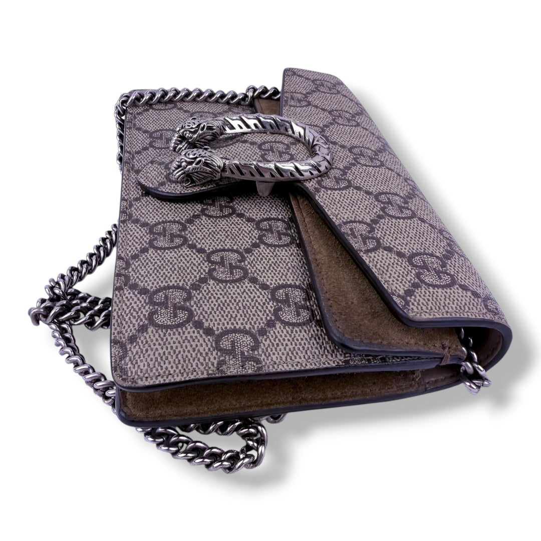 Gucci GG Dionysus Beige Super Mini Handbag