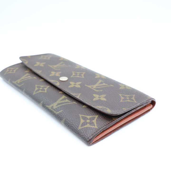 Louis Vuitton Vintage Sarah Brown Monogram Femme Wallet 8592