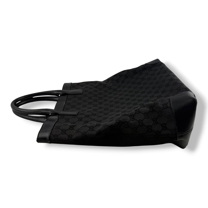 Gucci GG Canvas Black Tote Bag