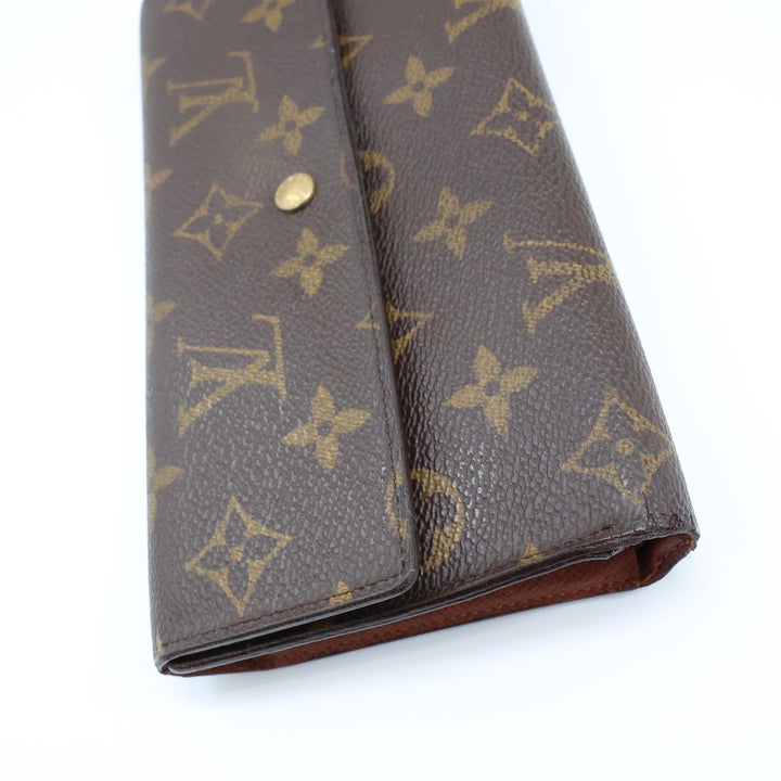 Louis Vuitton Trifold Brown Monogram Femme Wallet