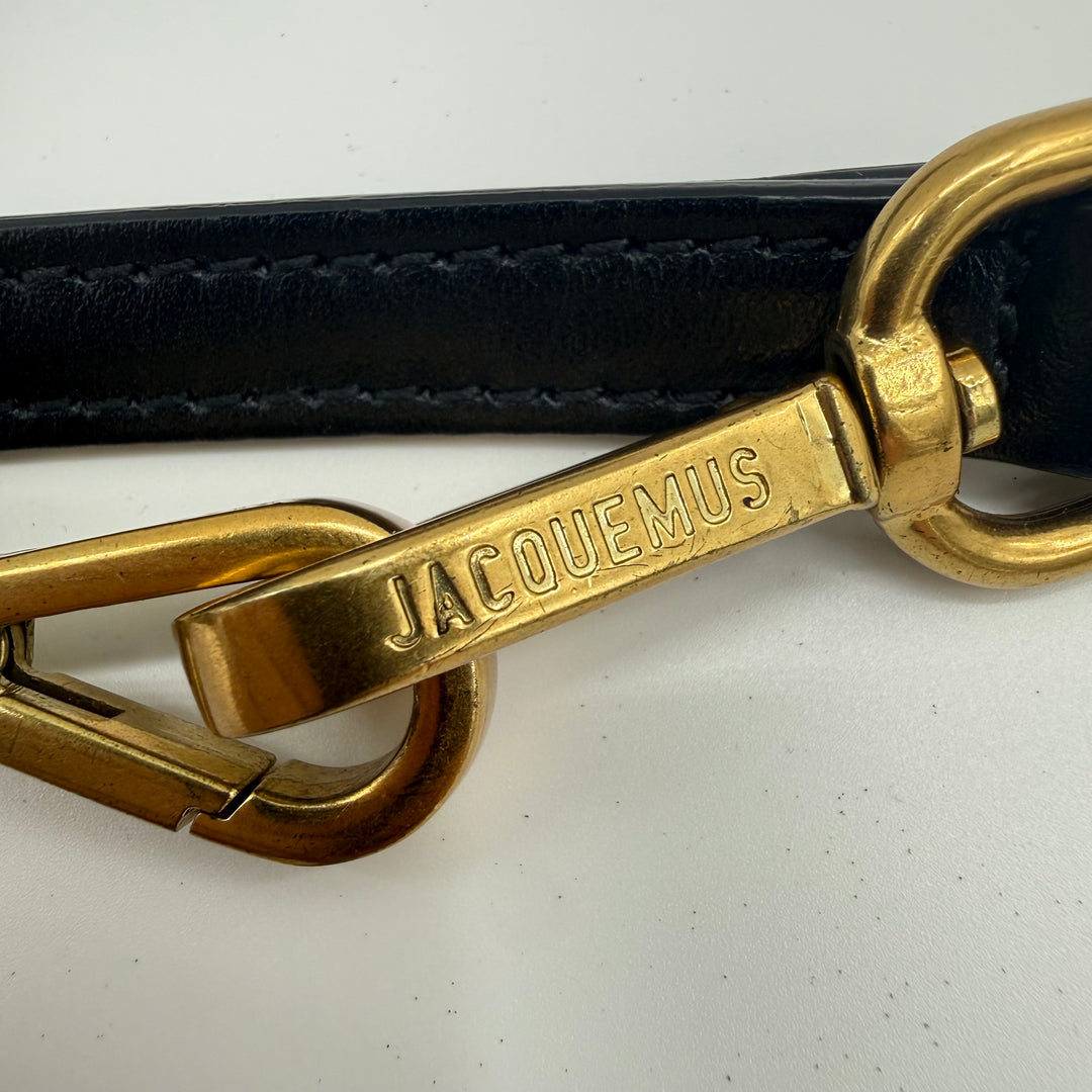 Used Jacquemus Black Bag Crossbody Strap