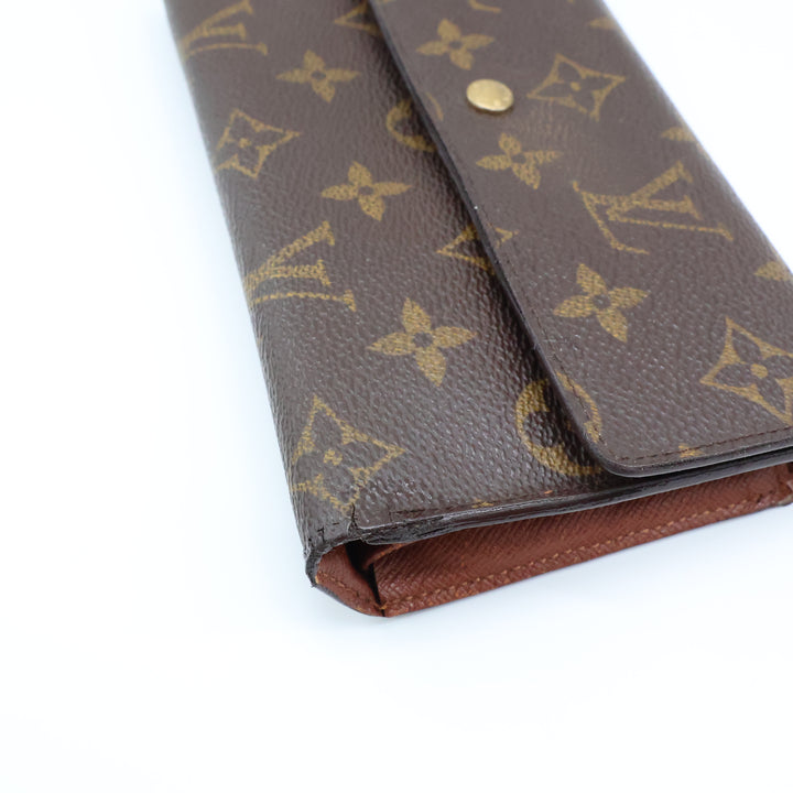 Louis Vuitton Trifold Brown Monogram Femme Wallet