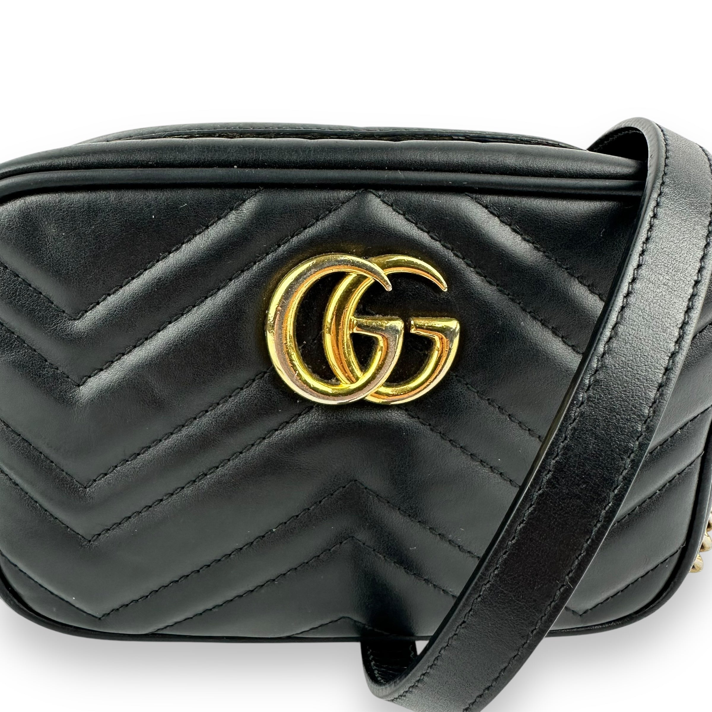 Gucci mini purse black sale