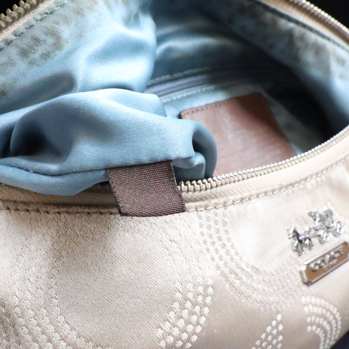 Coach Beige Madison Hobo Handbag