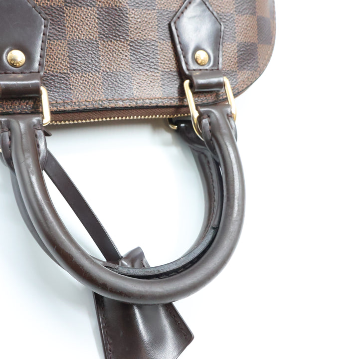 Louis Vuitton Brown Damier Ebene Alma BB Handbag
