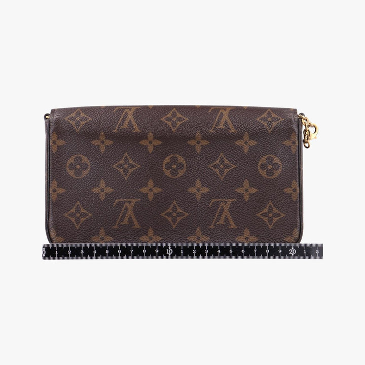 Louis Vuitton Felicie Pochette Brown Monogram Handbag