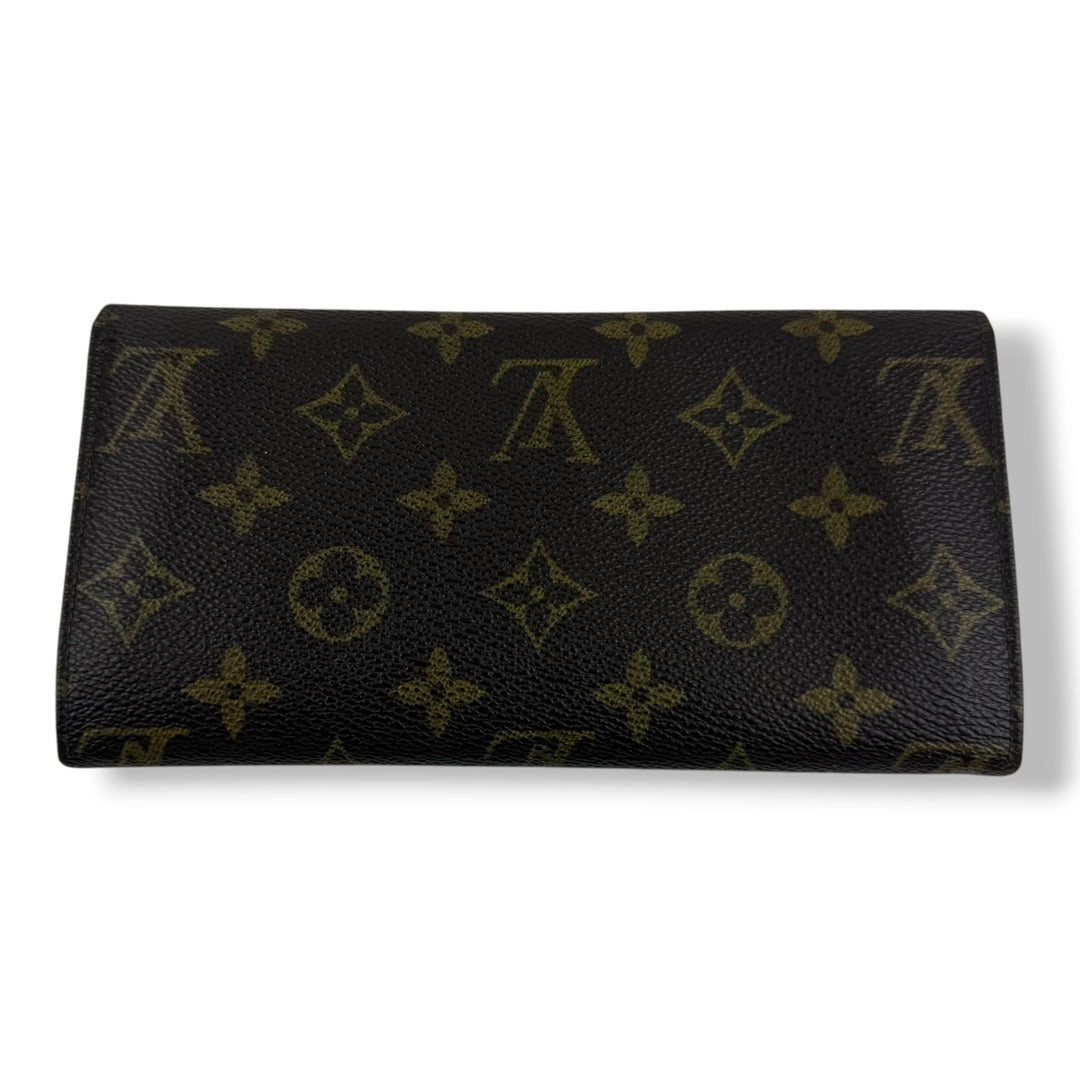 Louis Vuitton Vintage Sarah Brown Monogram Femme Wallet 7719