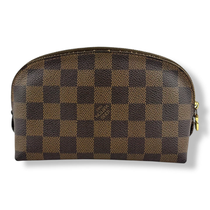 Louis Vuitton Brown Damier Travel Cosmetic Pouch