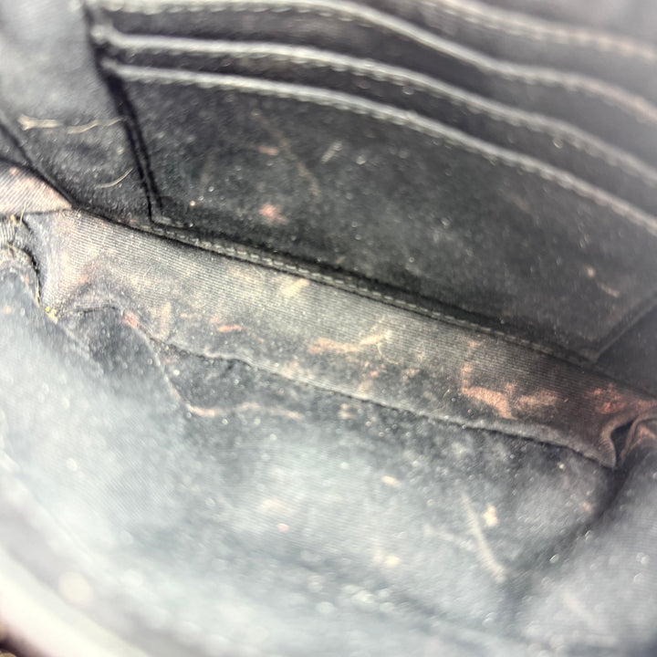 Saint Laurent YSL Black Toy LouLou Quilted Leather Handbag