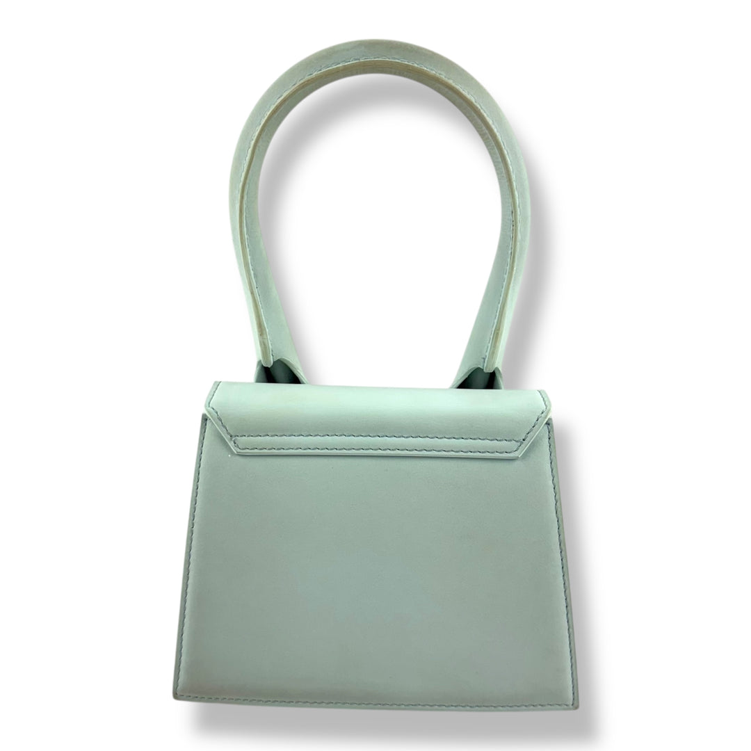 Jacquemus Le Chiquito Moyen Light Blue Crossbody Handbag