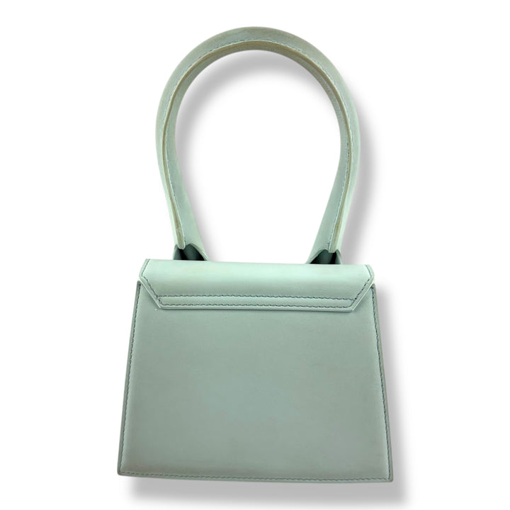 Jacquemus Le Chiquito Moyen Light Blue Crossbody Handbag