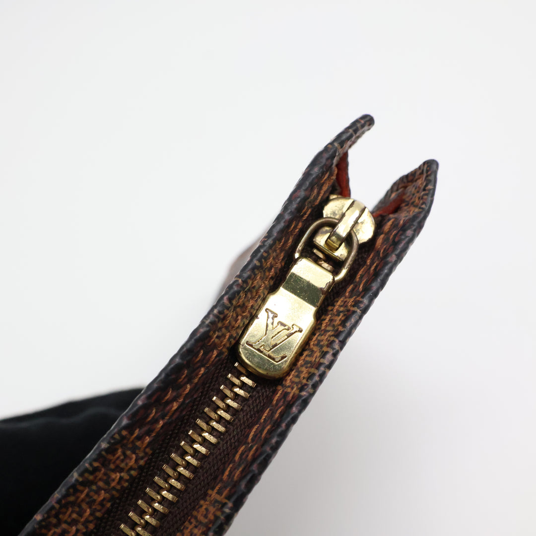 Louis Vuitton Brown Damier Classic Signature Mini Bucket Pouch Bag