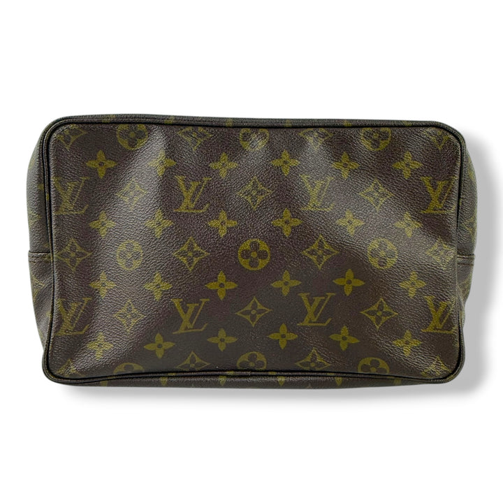 Louis Vuitton True Trousse 28 Brown Monogram Toiletry Pouch