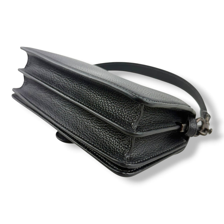 Coach Tabby 20 Black Leather Handbag