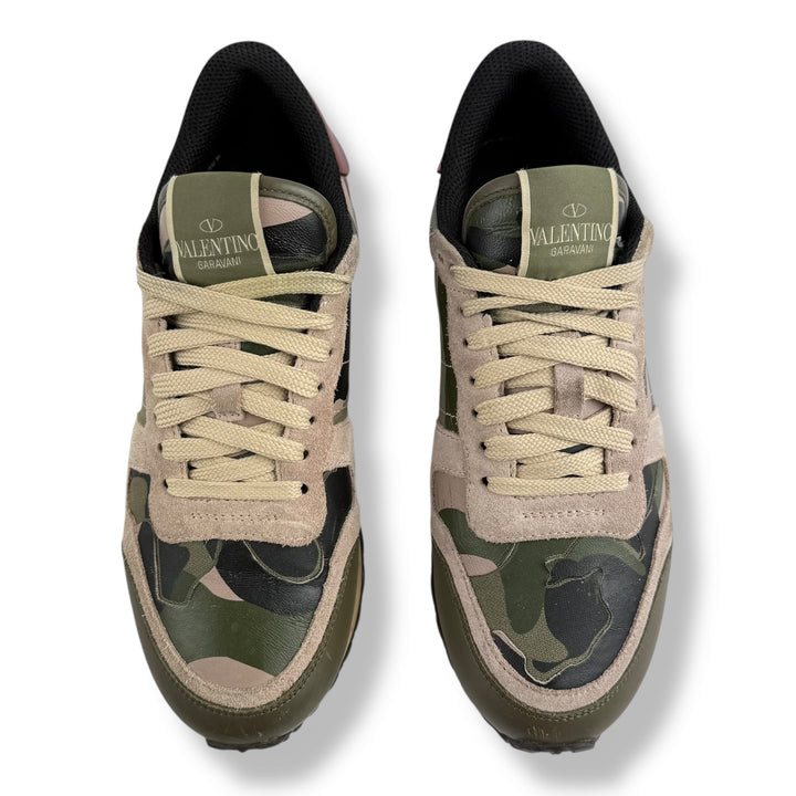 Valentino Rockrunner Khaki/Pink UK 4 / EU 37