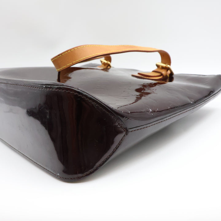 Louis Vuitton Vernis Amarante Brentwood GM Tote Bag Handbag