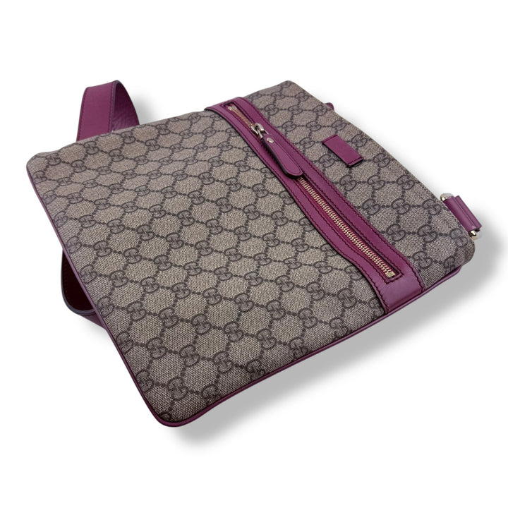 Gucci Messenger GG Supreme Beige/Pink Bag