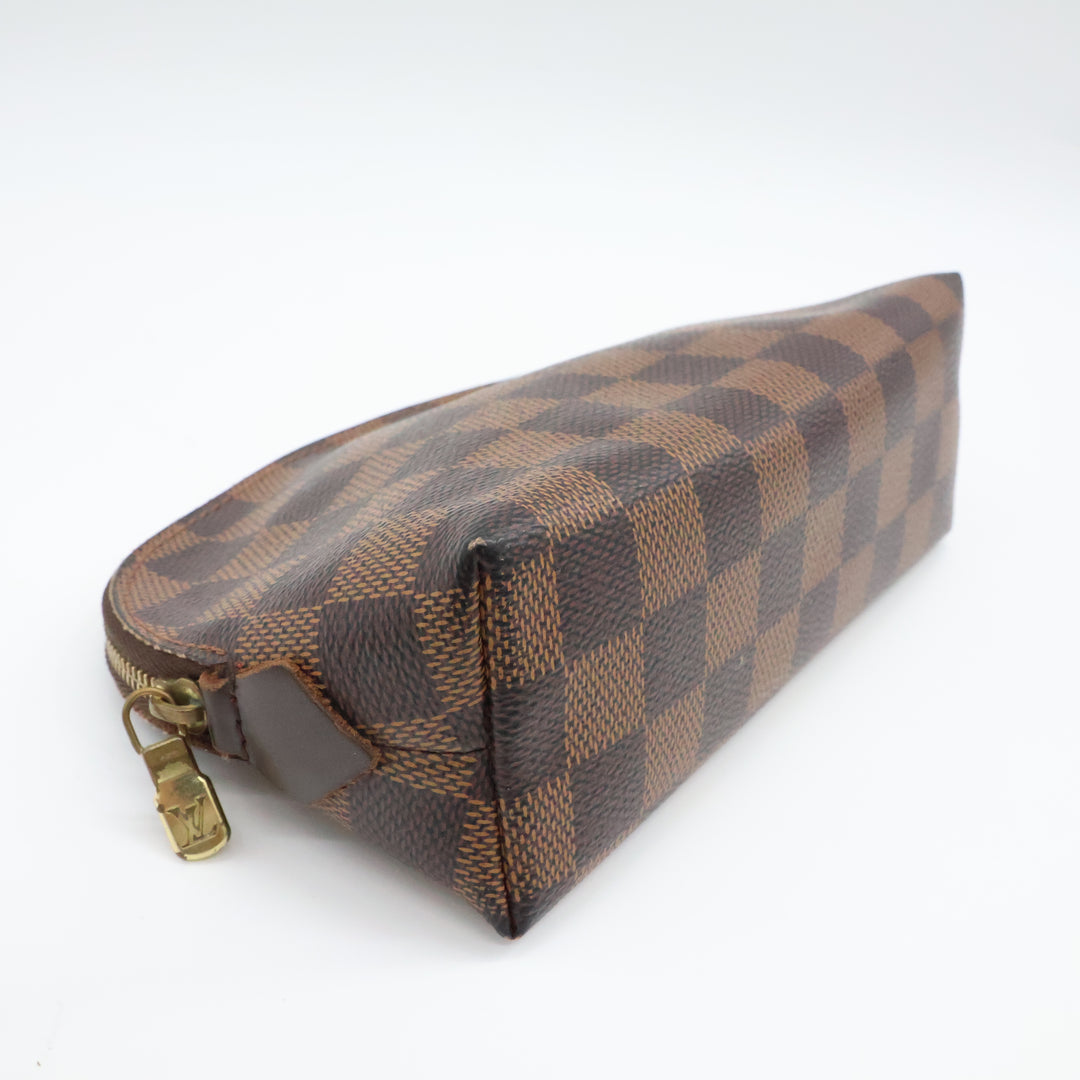 Louis Vuitton Brown Damier Travel Cosmetic PM Pouch