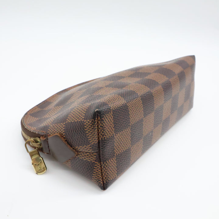 Louis Vuitton Brown Damier Travel Cosmetic PM Pouch