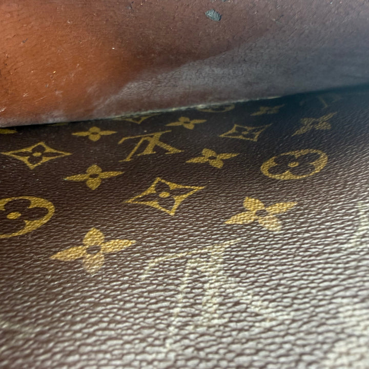 Louis Vuitton Brown Monogram Pochette Homme Clutch Bag
