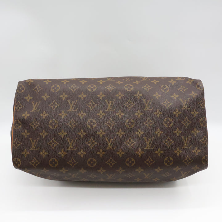 Louis Vuitton Brown Monogram Speedy 40 Handbag