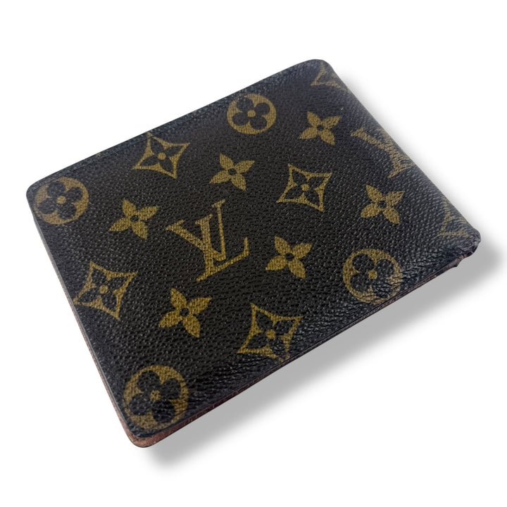 Louis Vuitton Vintage Bifold Brown Monogram Wallet