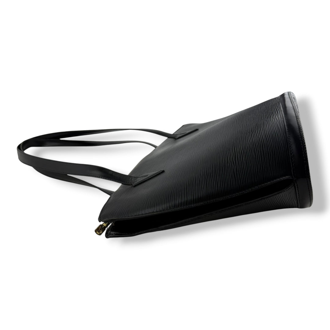 Louis Vuitton Saint Jacques Black Epi Leather Handbag