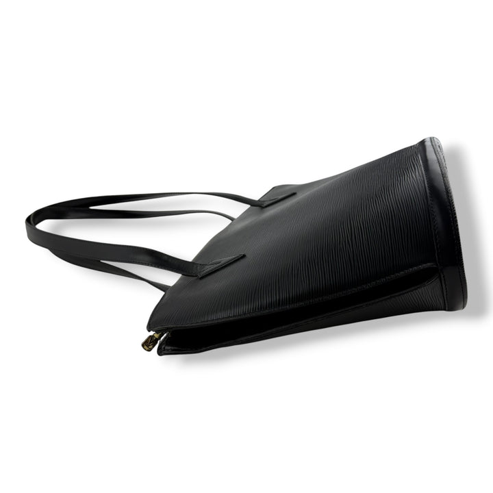 Louis Vuitton Saint Jacques Black Epi Leather Handbag