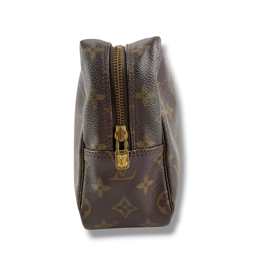 Louis Vuitton True Trousse 28 Brown Monogram Toiletry Pouch