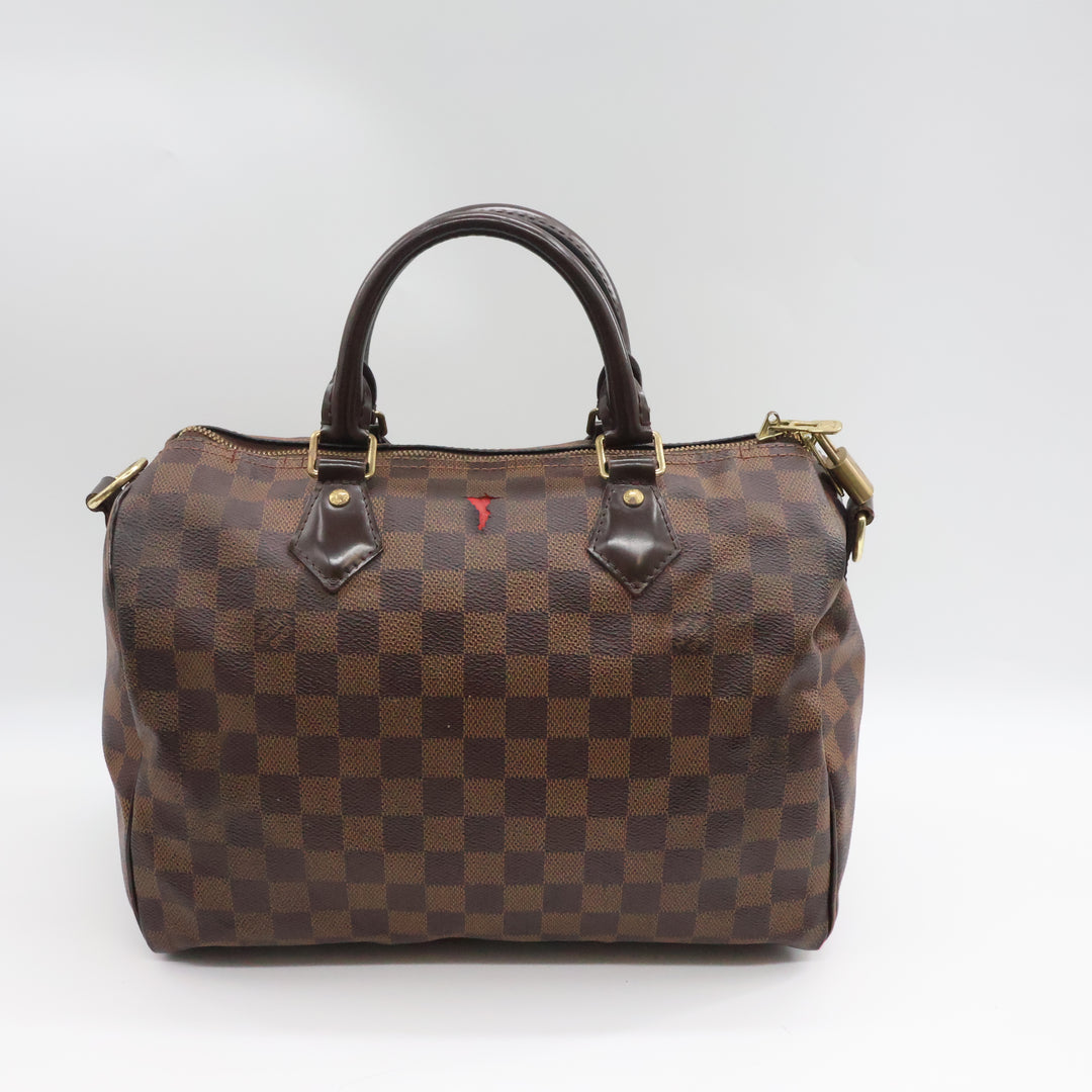 Louis Vuitton Speedy 30 Brown Damier Handbag