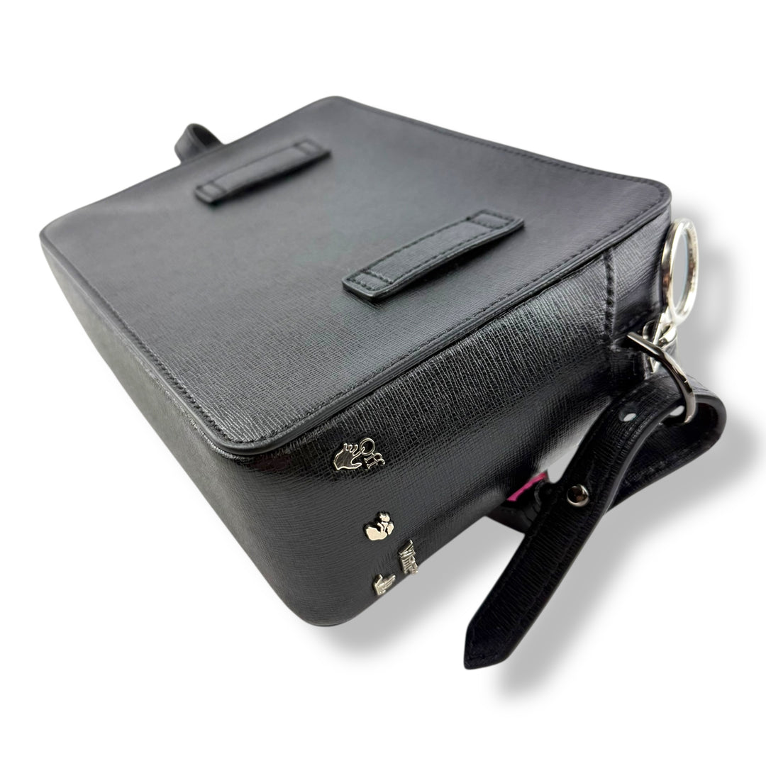 Off-White Black/White Clip Camera Crossbody Bag