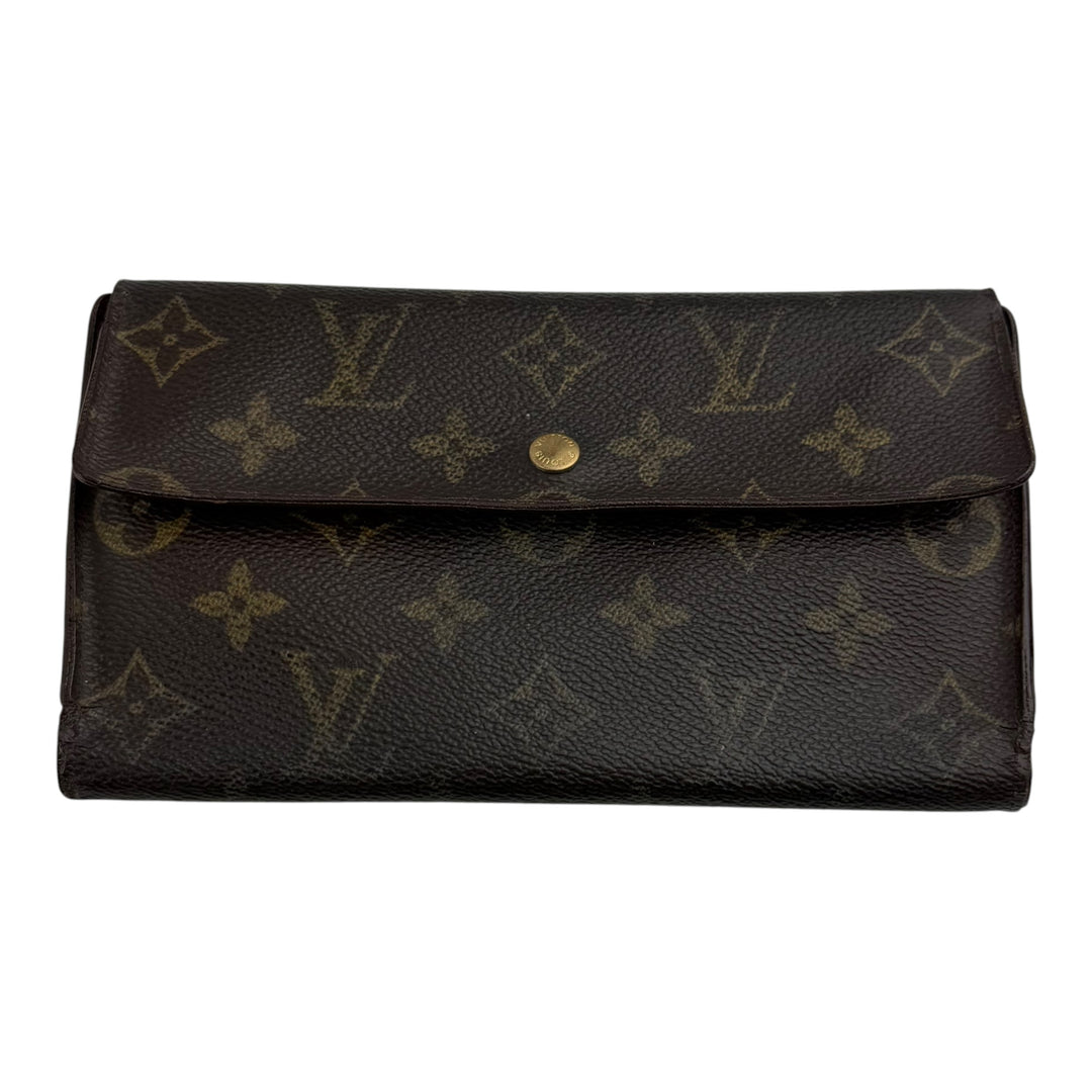 Louis Vuitton Trifold Brown Monogram Femme Wallet