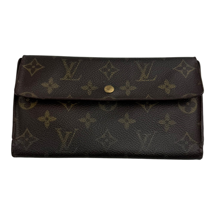 Louis Vuitton Trifold Brown Monogram Femme Wallet