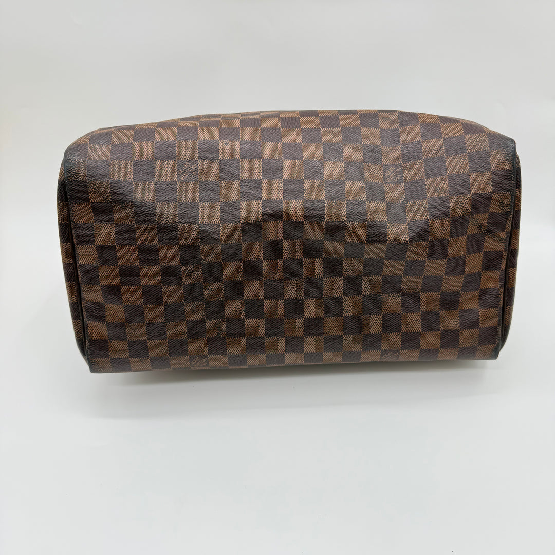 Louis Vuitton Speedy 35 Brown Damier Handbag