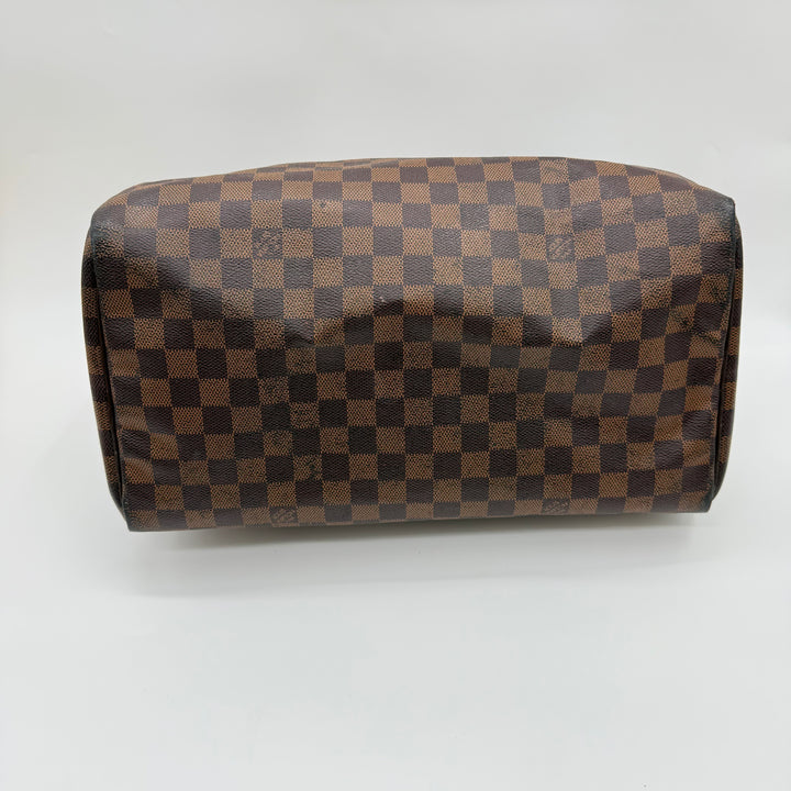 Louis Vuitton Speedy 35 Brown Damier Handbag